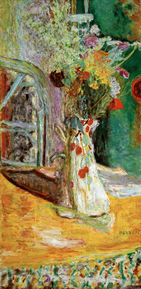 Vase de fleurs a Pierre Bonnard