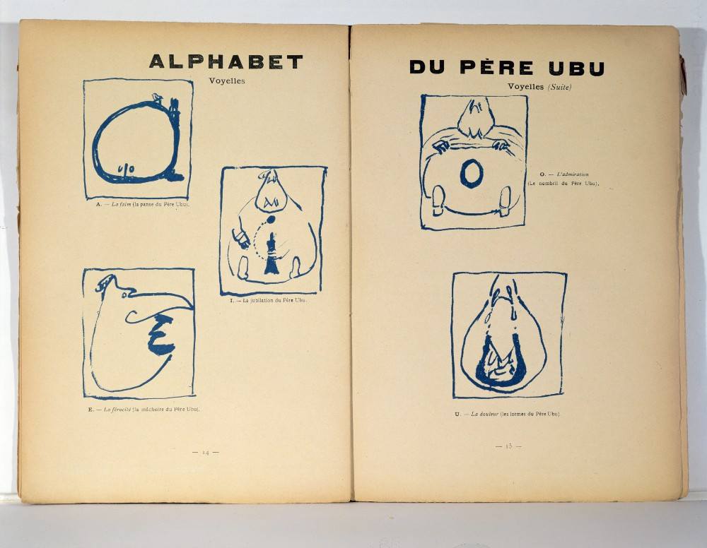 Alphabet of Pere Ubu a Pierre Bonnard