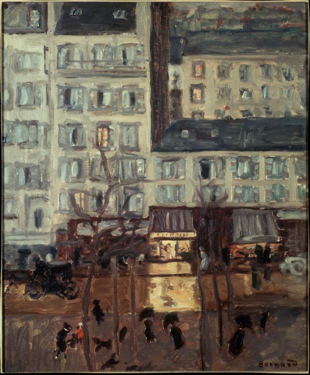 Boulevard de Clichy a Pierre Bonnard