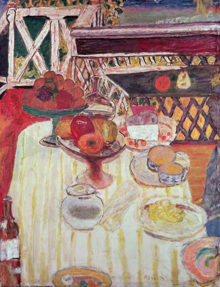 The Summer Table a Pierre Bonnard