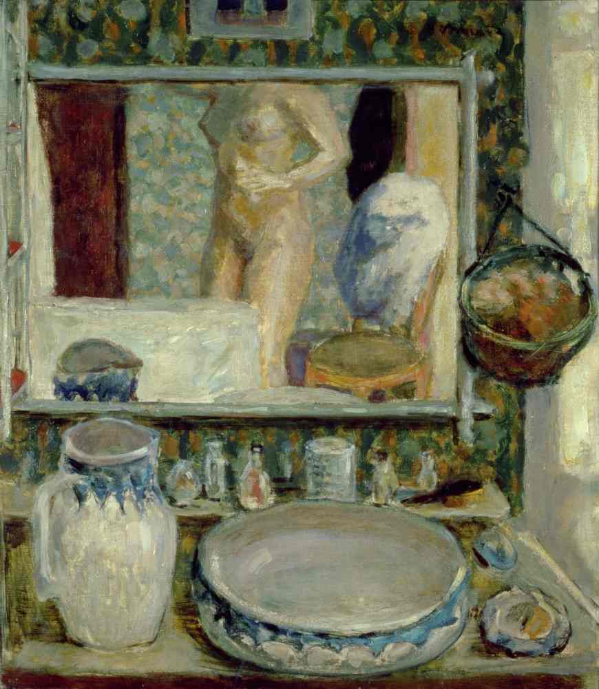 The Wash Stand, or The Mirror a Pierre Bonnard