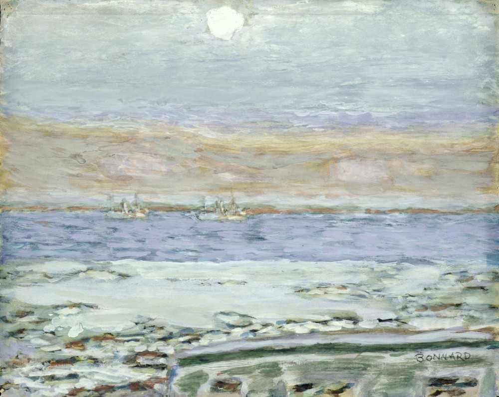 The Bay of Cannes a Pierre Bonnard
