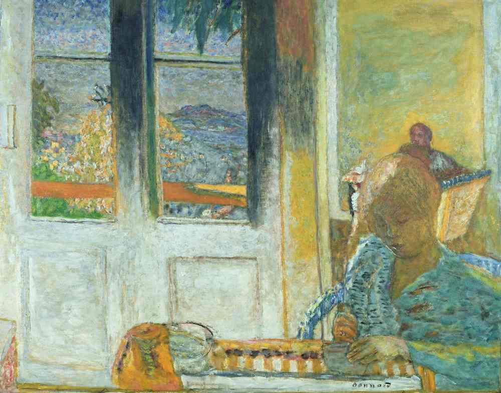 The French Windows or, Morning in Le Cannet a Pierre Bonnard