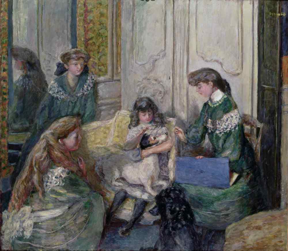 The Natanson Girls a Pierre Bonnard