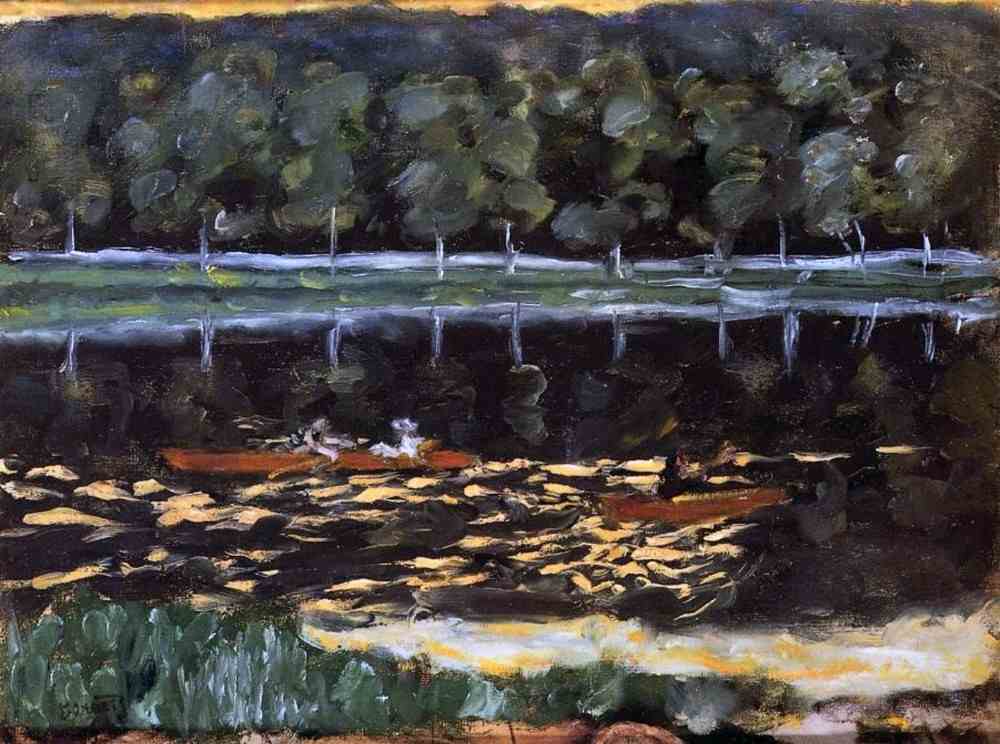 The Rowing Party a Pierre Bonnard