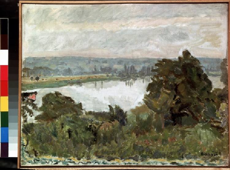 Die Seine nahe Vernon a Pierre Bonnard