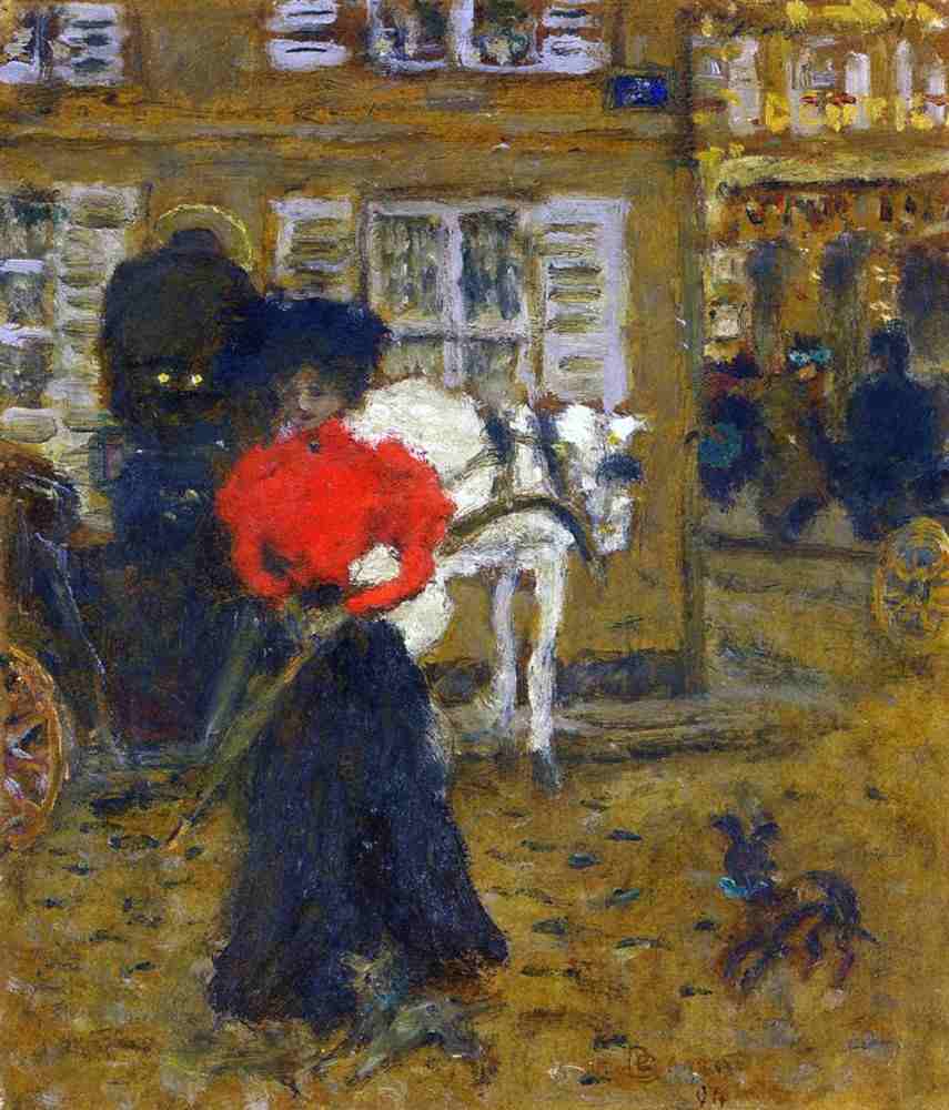 Woman on the Street a Pierre Bonnard