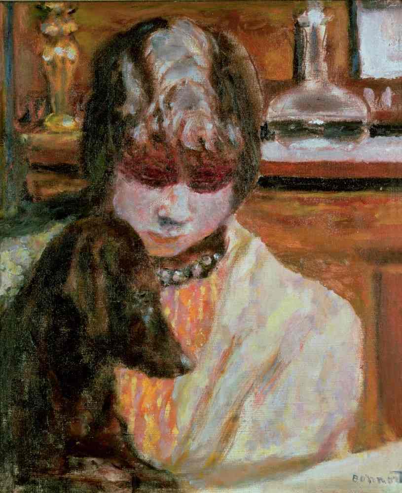Woman with a Dog a Pierre Bonnard