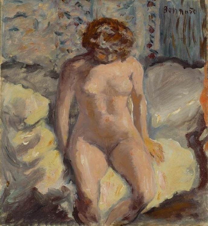 Female nude a Pierre Bonnard