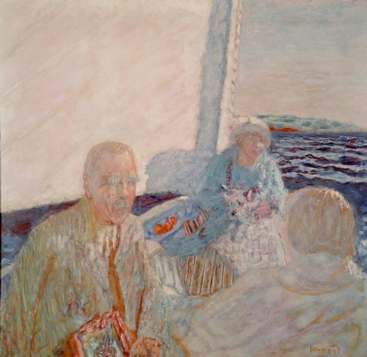 On the Sailing-boat a Pierre Bonnard