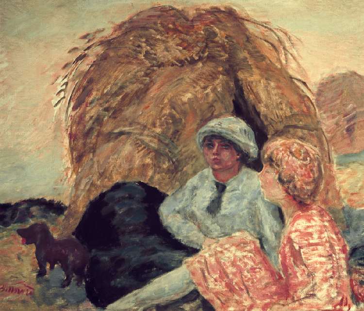 La meule (Madame Marthe Bonnard et son amie) a Pierre Bonnard