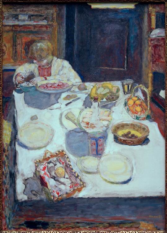 La Table a Pierre Bonnard