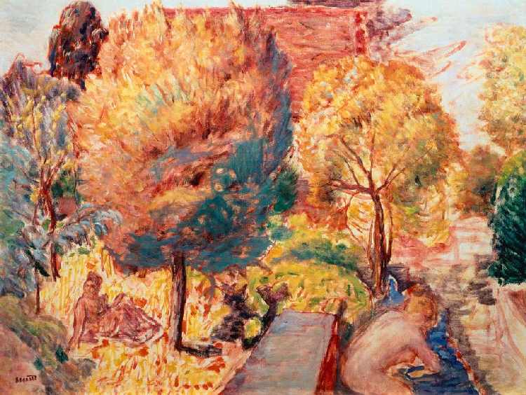Landscape with Bathers a Pierre Bonnard