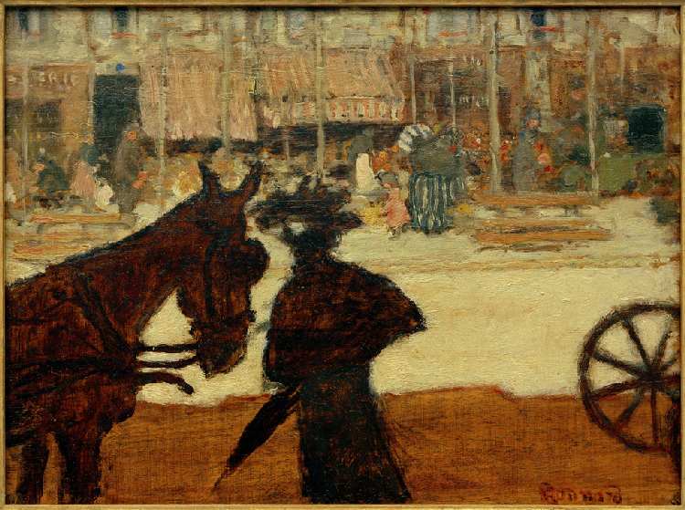 Le cheval de fiacre a Pierre Bonnard