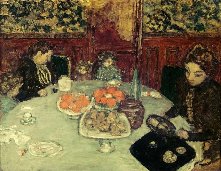 Le déjeuner a Pierre Bonnard
