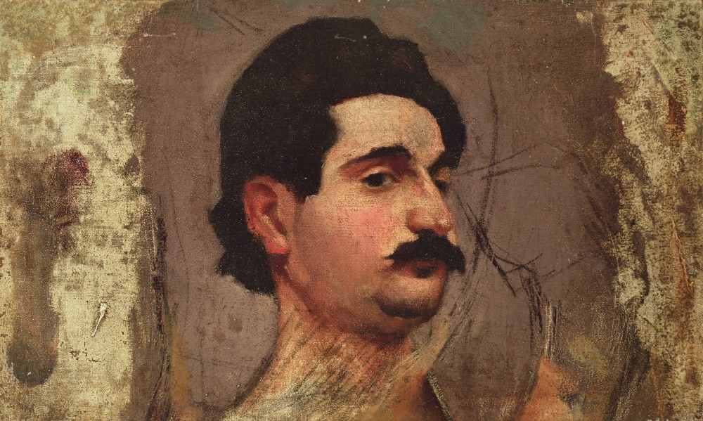 Man with a Moustache a Pierre Bonnard