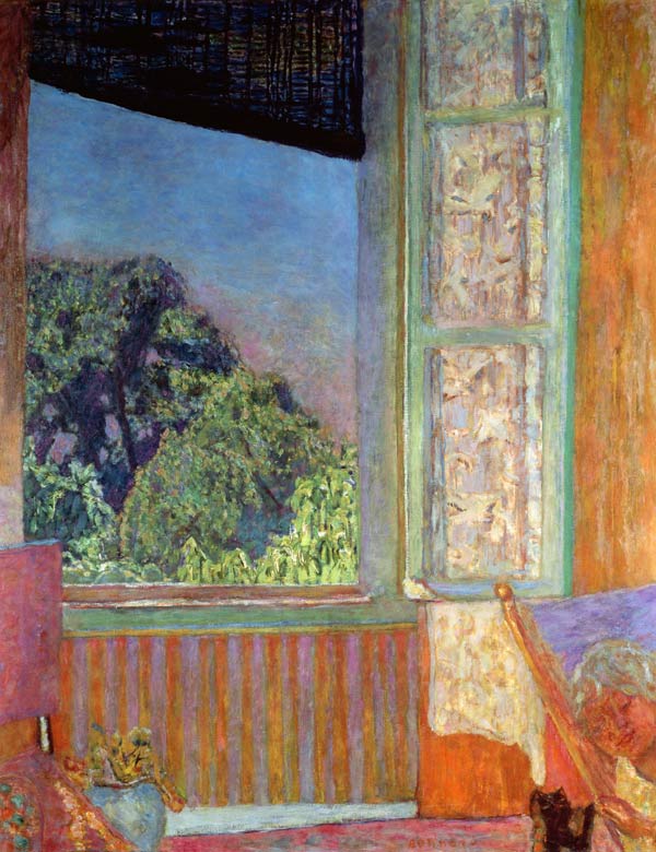 The open Window a Pierre Bonnard