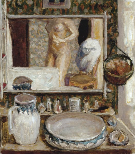 La table de toilette ou la glace a Pierre Bonnard