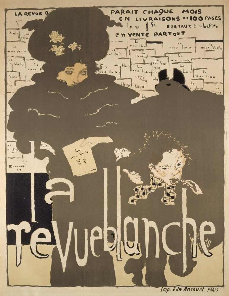 Poster for La Revue Blanche a Pierre Bonnard