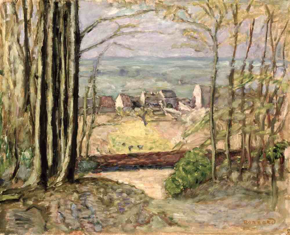 Edge of the Forest a Pierre Bonnard