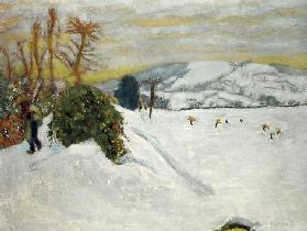 Snowy Landscape in Dauphiné