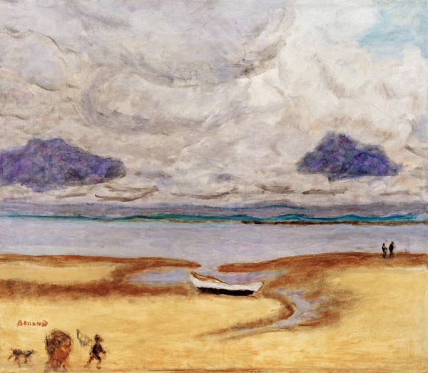 Der Strand bei Ebbe (Ebbe bei Arcachon) a Pierre Bonnard
