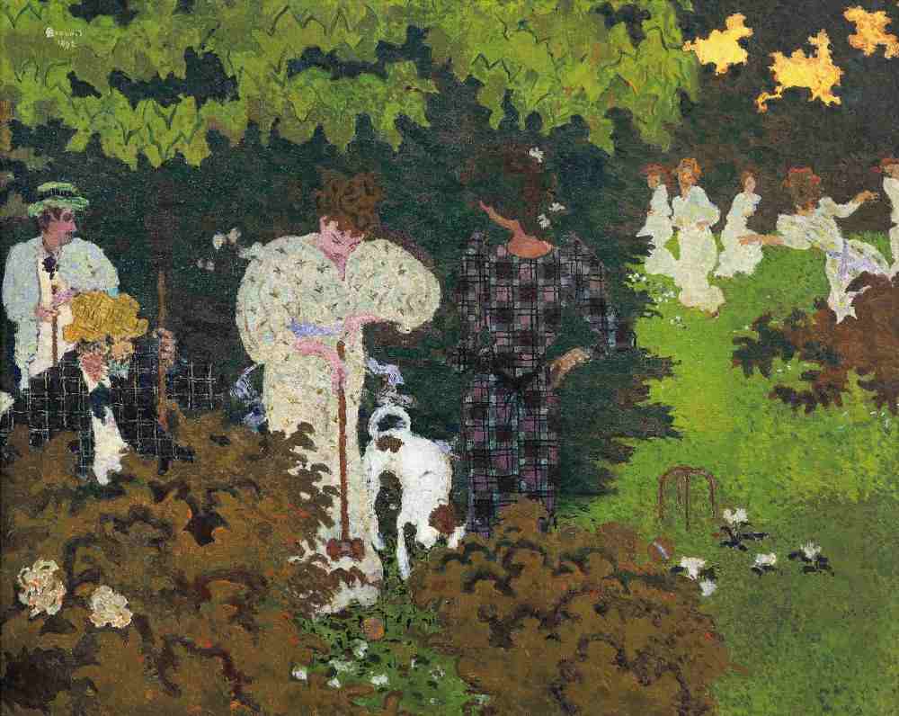 Twilight or The game of croquet a Pierre Bonnard