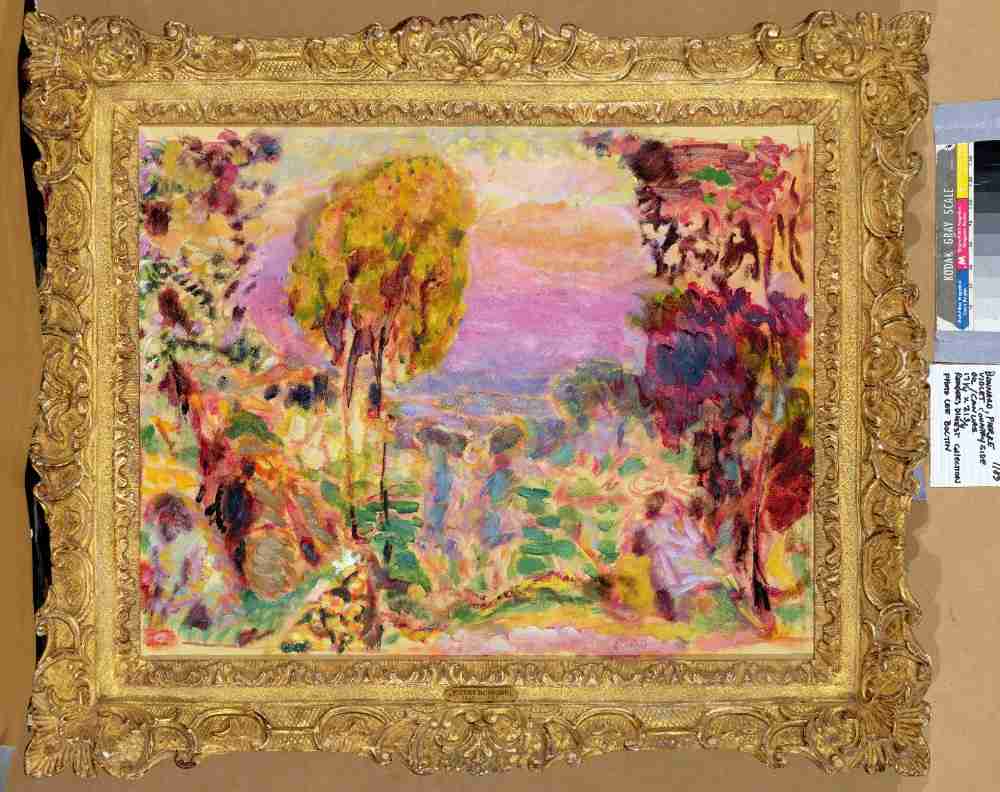 Violet Countryside a Pierre Bonnard