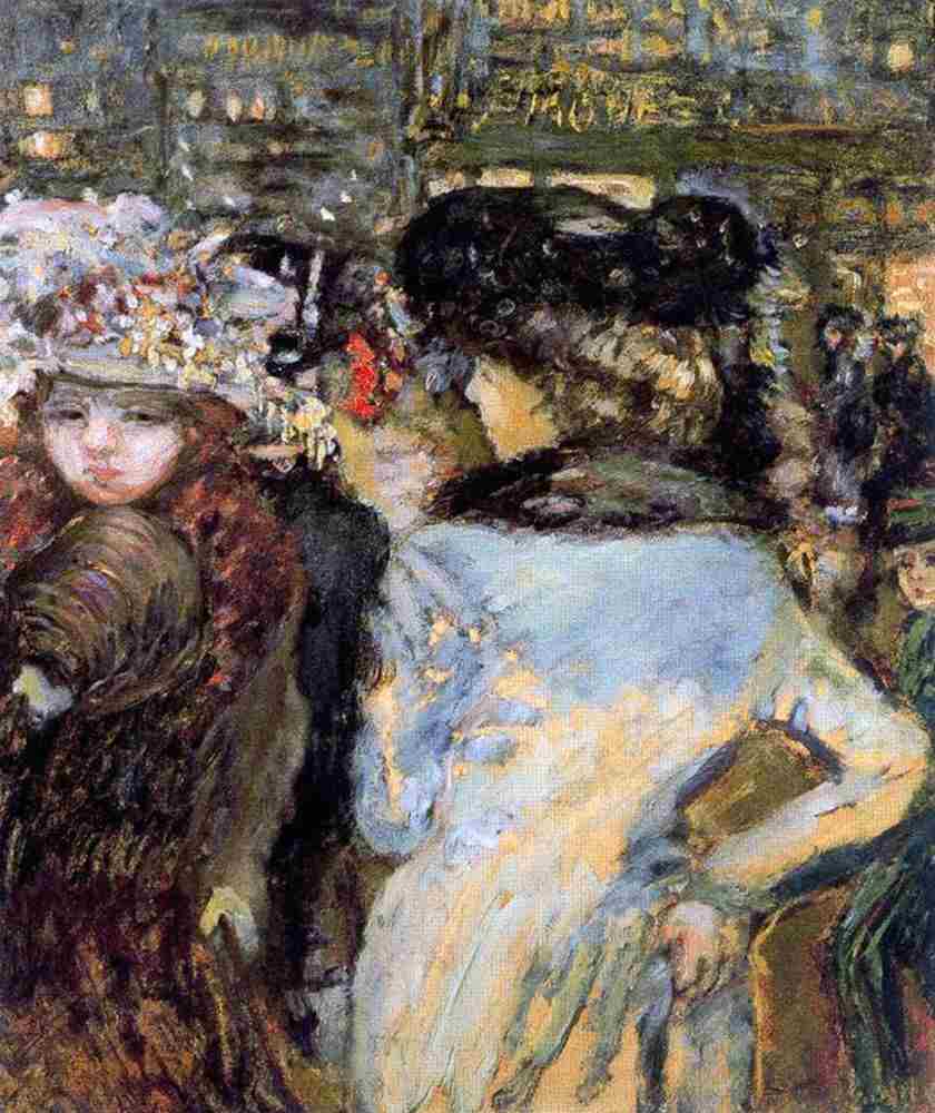 Two Women, Place Clichy, Paris a Pierre Bonnard