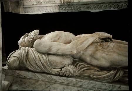 Effigy of Francois I (1494-1547) from the Tomb of Francois I and Claude de France a Pierre Bontemps