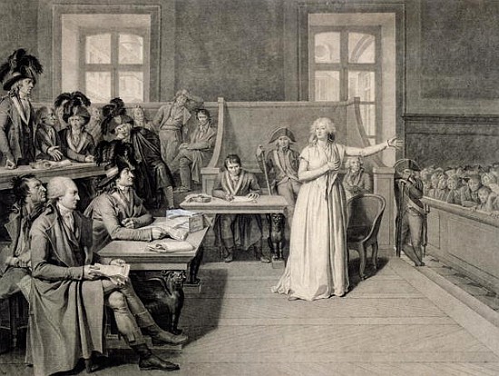 Marie-Antoinette (1755-93) of Habsbourg-Lorraine, Judged the Revolutionary Tribunal Court, 16th Octo a Pierre Bouillon