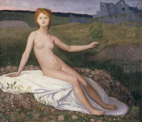 Puvis de Chavannes / Hope / c.1872