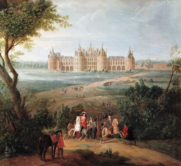 The Chateau de Chambord a Pierre-Denis Martin