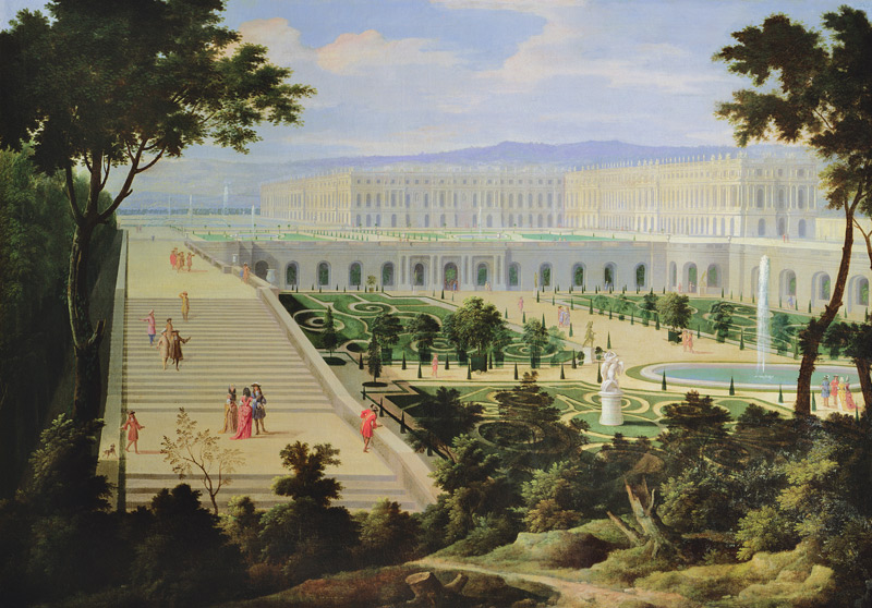 The Orangery at Versailles a Pierre-Denis Martin