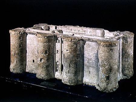 Model of the Bastille made from one of the stones of the Bastille a Pierre Francois Palloy