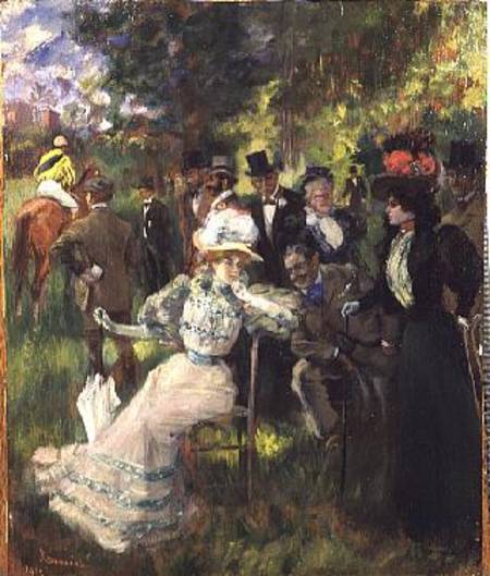 At The Races a Pierre Georges Jeanniot