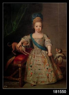 Louis XV (1710-74) as a child