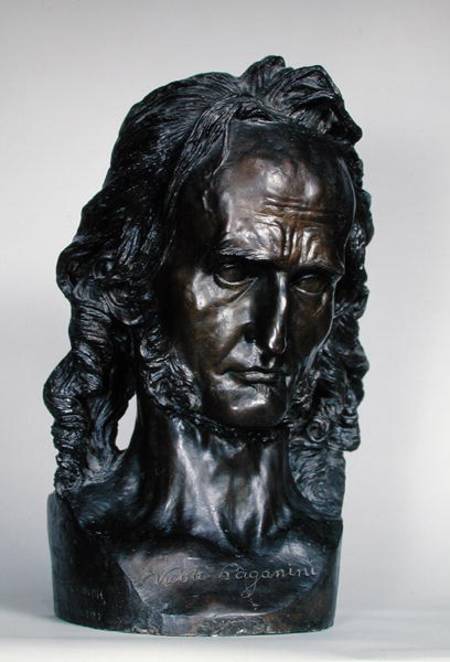 Bust of Nicolo Paganini (1784-1840) a Pierre Jean David d'Angers