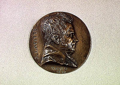 Medallion with a portrait of Jacques Lafitte (1767-1844) 1830 (metal) a Pierre Jean David d'Angers