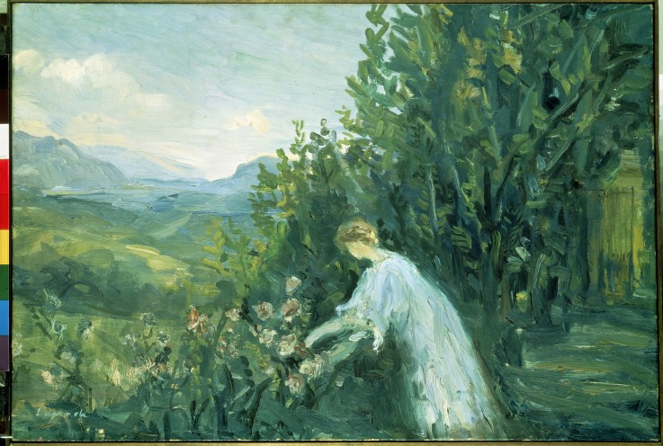 Lady in the Garden a Pierre Laprade