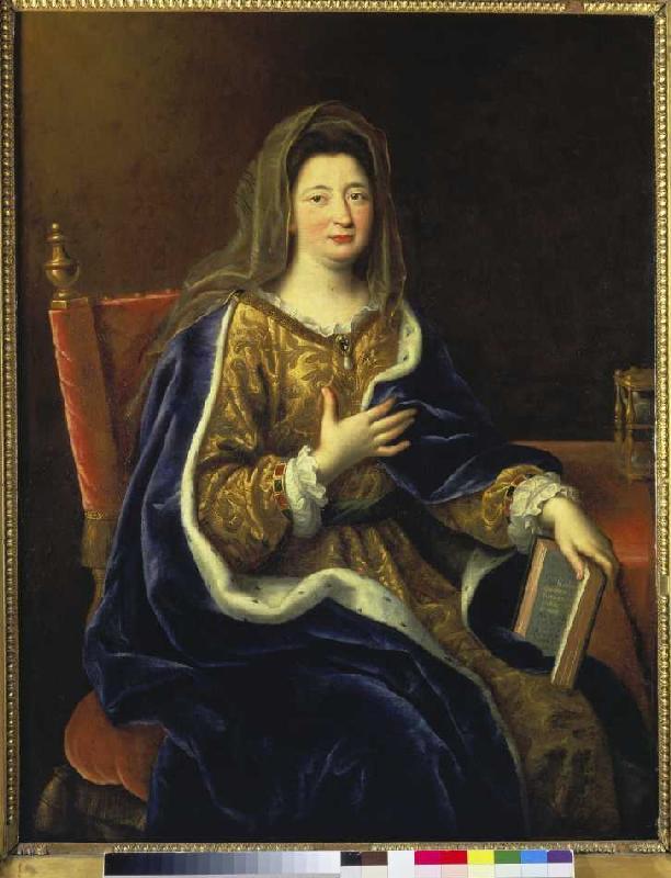 Portrait the Marquise de Maintenon a Pierre Mignard