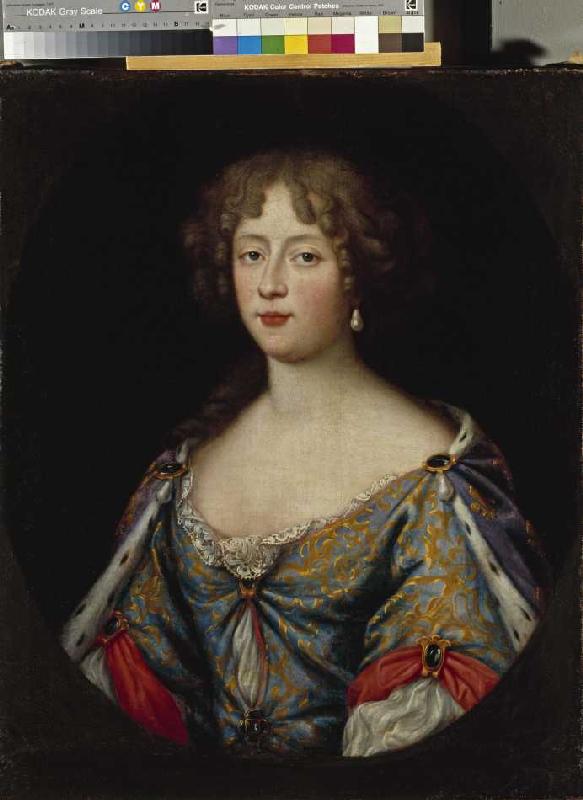 Herzogin Elisabeth-Charlotte von Orléans a Pierre Mignard