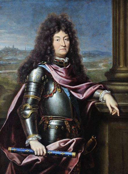 Louis XIV, King of France (1638-1715) a Pierre Mignard