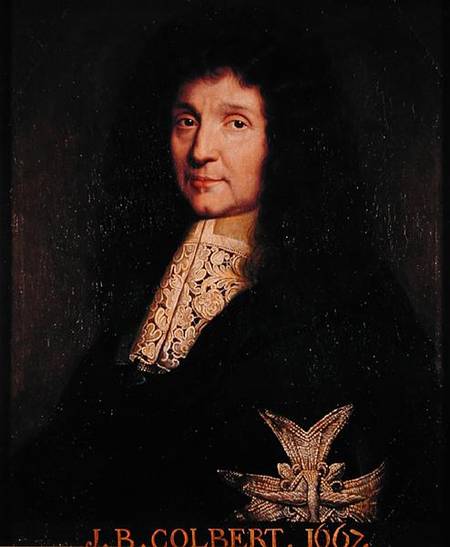 Portrait of Jean-Baptiste Colbert de Torcy (1619-93) a Pierre Mignard