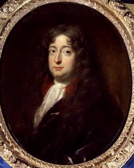 Portrait presumed to be Jean Racine (1638-99) a Pierre Mignard