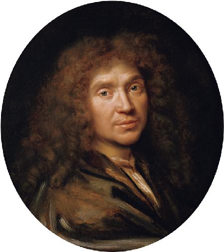Portrait of the author Moliére (1622-1673)