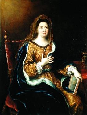 Portrait of Francoise d'Aubigne (1635-1719) Marquise de Maintenon