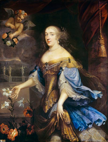 Anne-Marie-Louise d'Orleans (1627-93) Duchess of Montpensier a Pierre Mignard