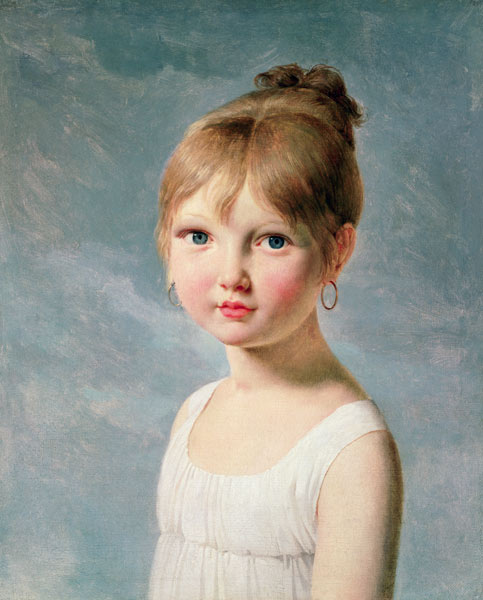 The Artist's Daughter a Pierre Narcisse Guérin