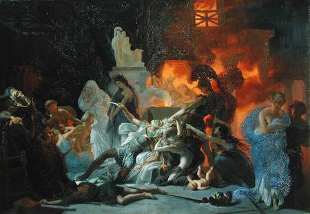 The Death of Priam a Pierre Narcisse Guérin